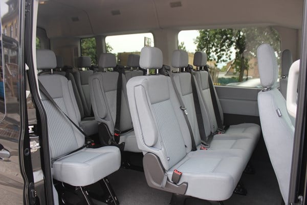 15 passenger vans for rent